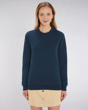 Load image into Gallery viewer, Pio Crew Neck Sweatshirt - Navy